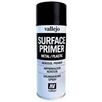 Vallejo Surface Primer - Black 400 ml.