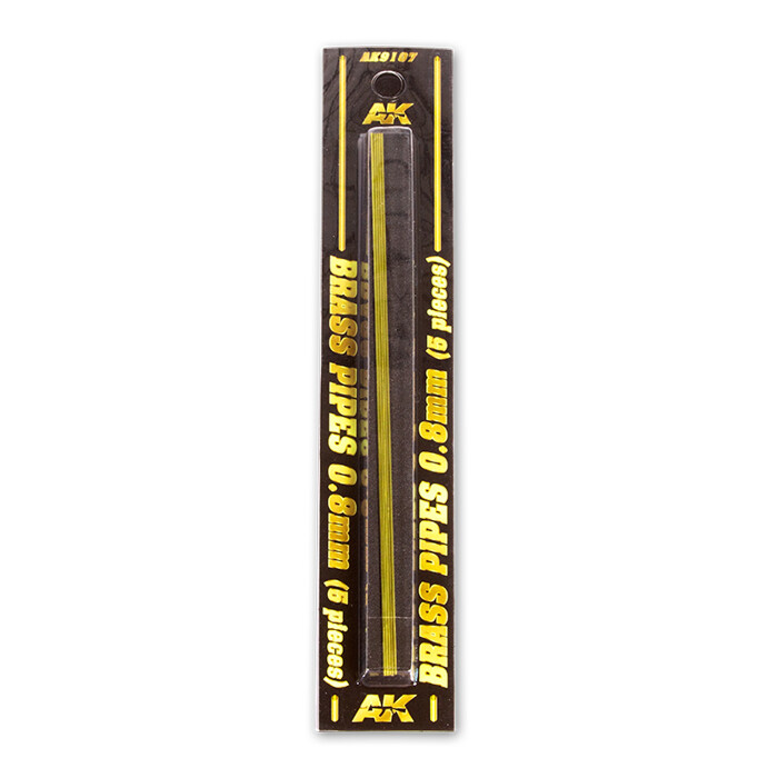 Brass Pipes 0.8 mm – AK