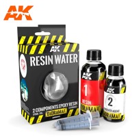 RESIN WATER 2 COMPONENTS EPOXY RESIN 180ML
