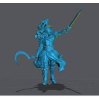 3D print figure 90 mm