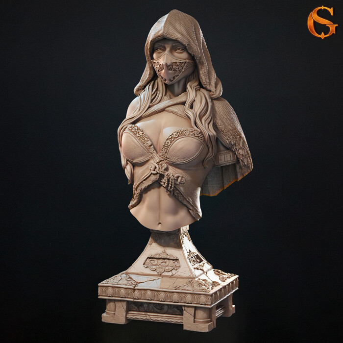 Bust - Decapatrix, Female Human Executioner