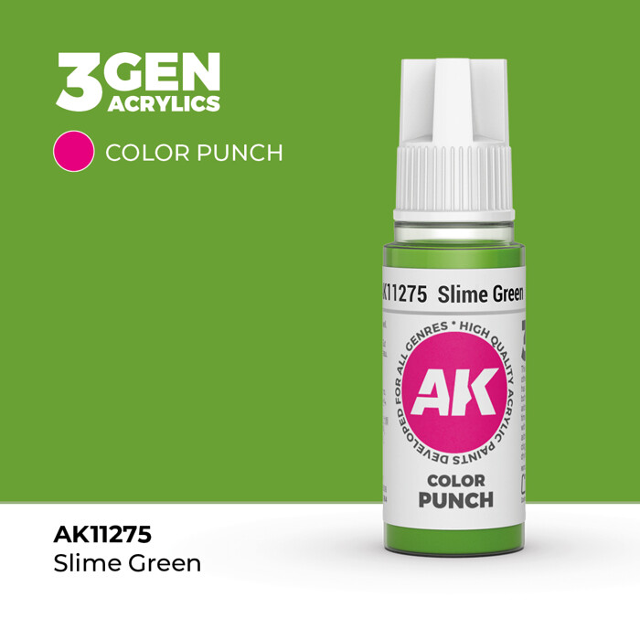 SLIME GREEN – COLOR PUNCH - 17 ml