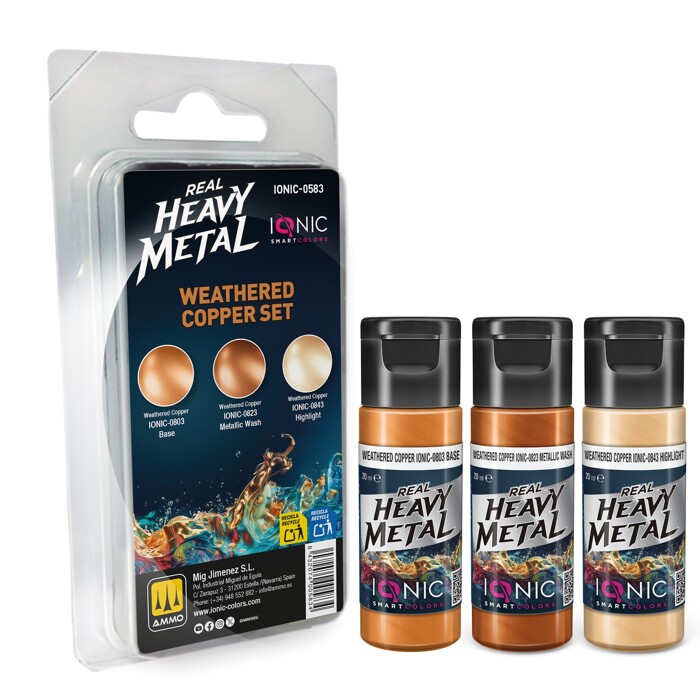 Real Heavy Metal Weathered Copper Set – Ionic