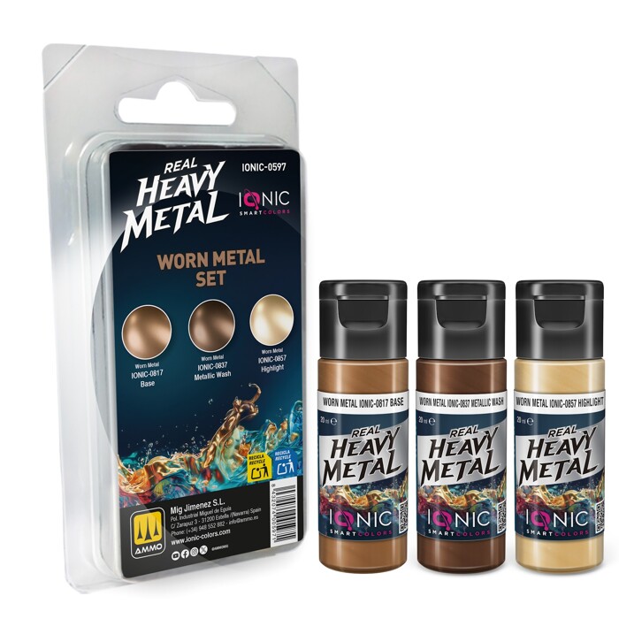 Real Heavy Metal Worn Metal Set – Ionic