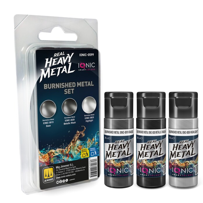 Real Heavy Metal Burnished Metal Set – Ionic