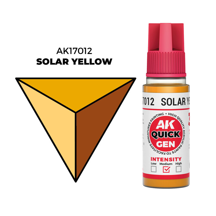 Solar Yellow – AK Quick Gen 18 ml