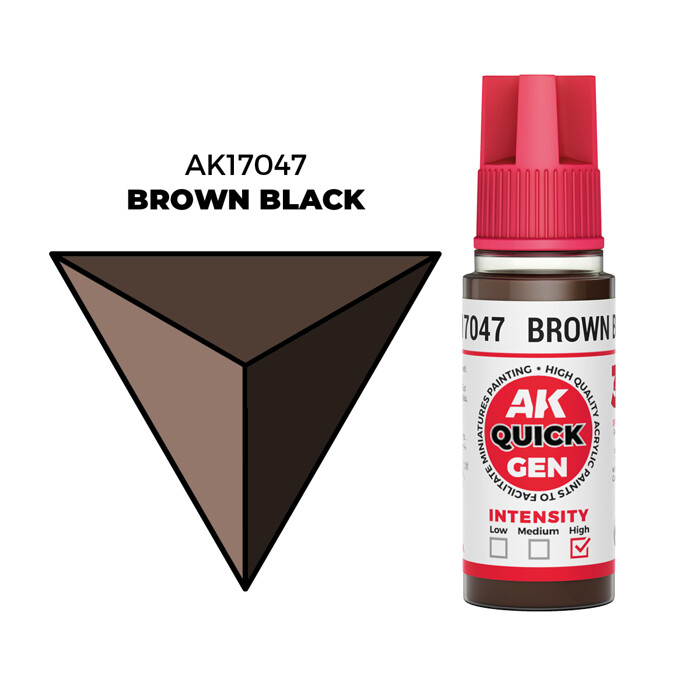 Brown Black – AK Quick Gen 18 ml