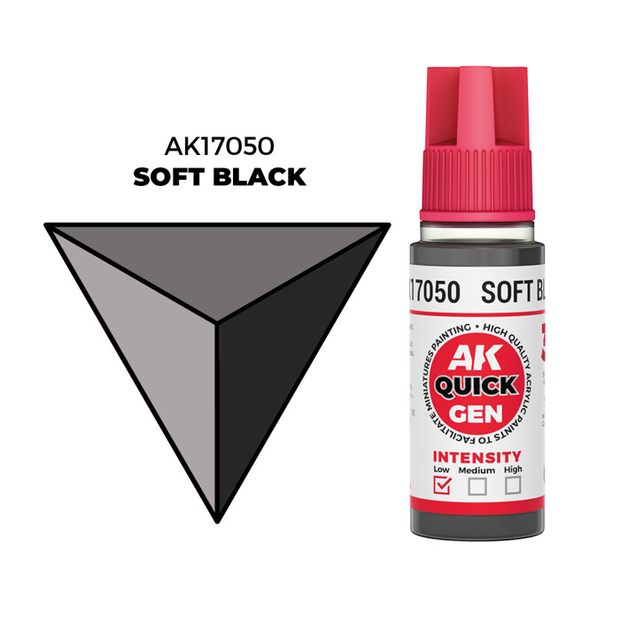 Soft Black – AK Quick Gen 18 ml