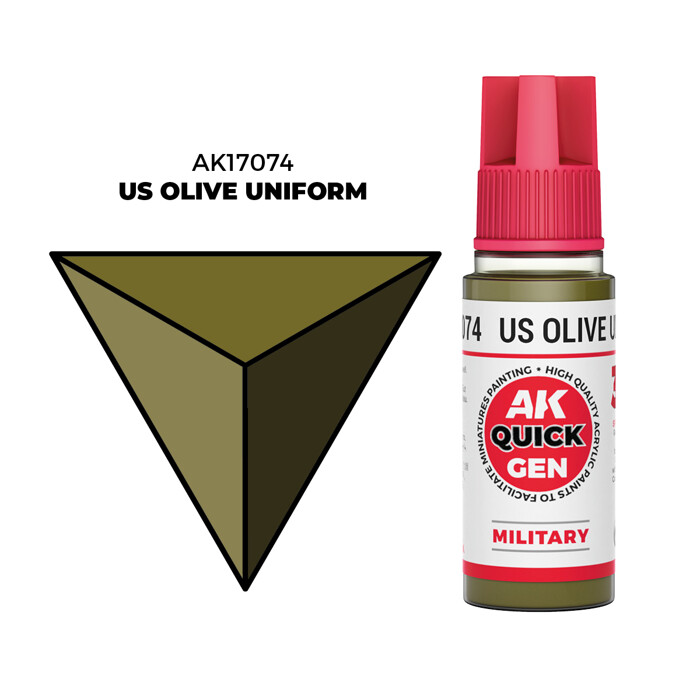 US Olive Uniform – AK Quick Gen 18 ml