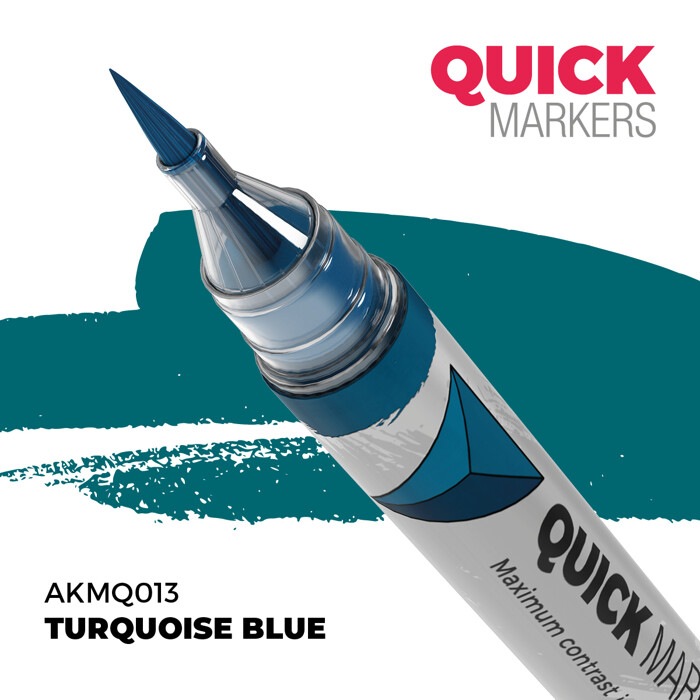 Turquoise Blue – AK Quick Marker