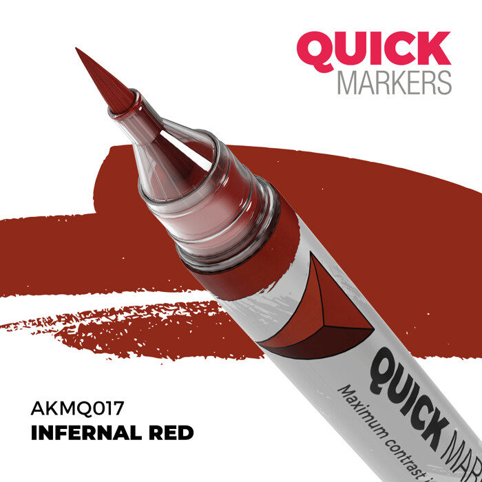 Infernal Red – AK Quick Marker