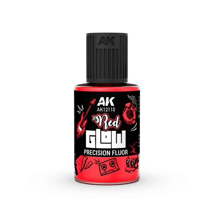 Red – AK Glow Precision 30 ml