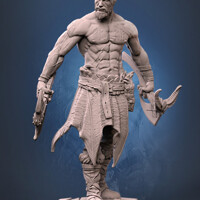 Ulfr the Norseman 75 mm scale