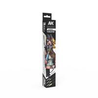 AK Tabletop Brushes Set – 3 pcs