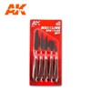 Modelling Spatulas Set – AK9051