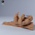 Lying chimpanzee 75mm (1/24 scale)