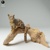 Clouded Leopard - Tree 75mm (1/24 scale)